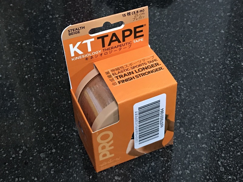 KTテープのパッケージ
